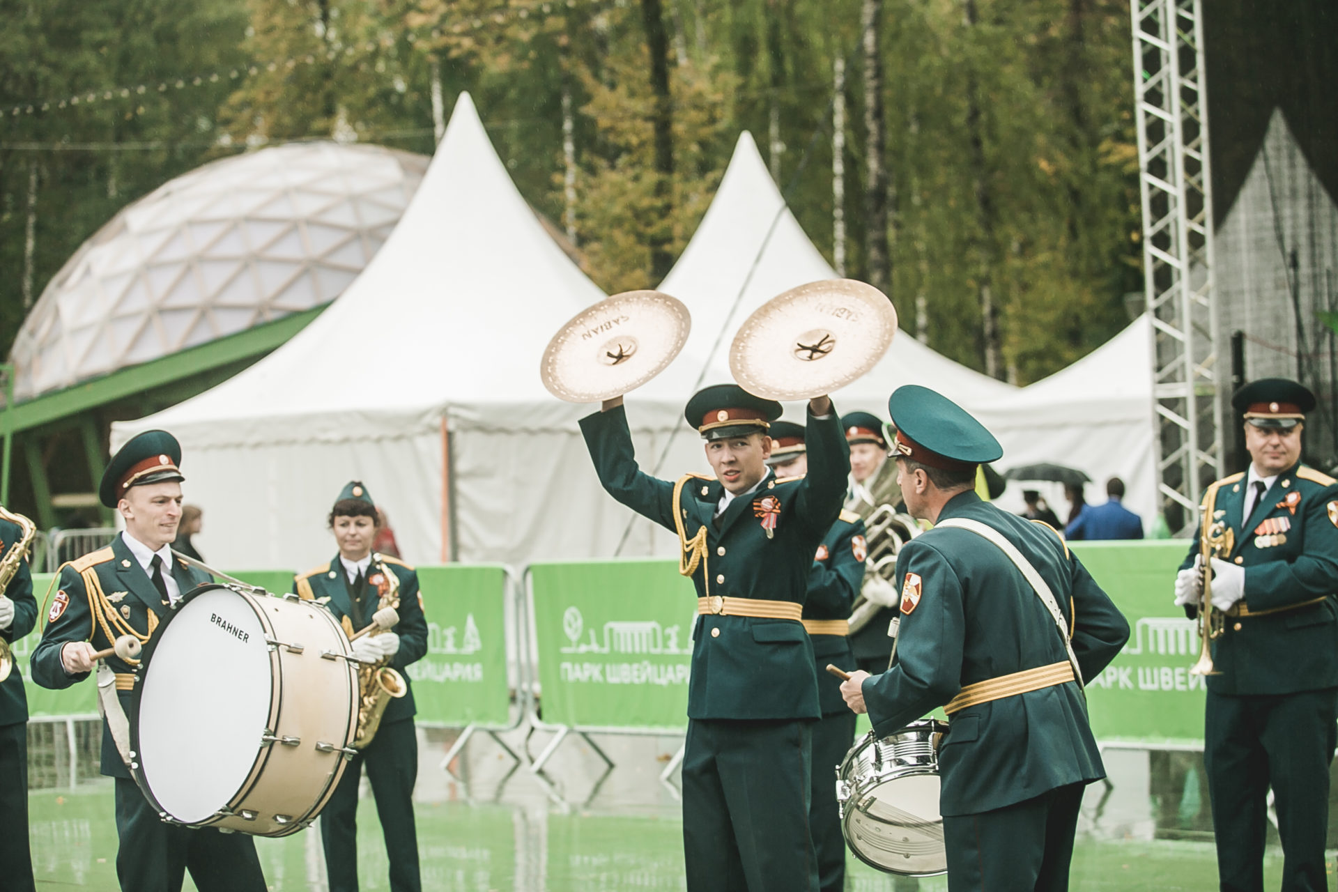 оркестр в парке